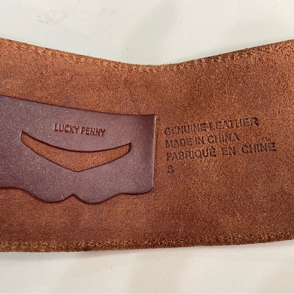 Anthropologie Lucky Penny Elephant belt Sz S - Picture 4 of 7